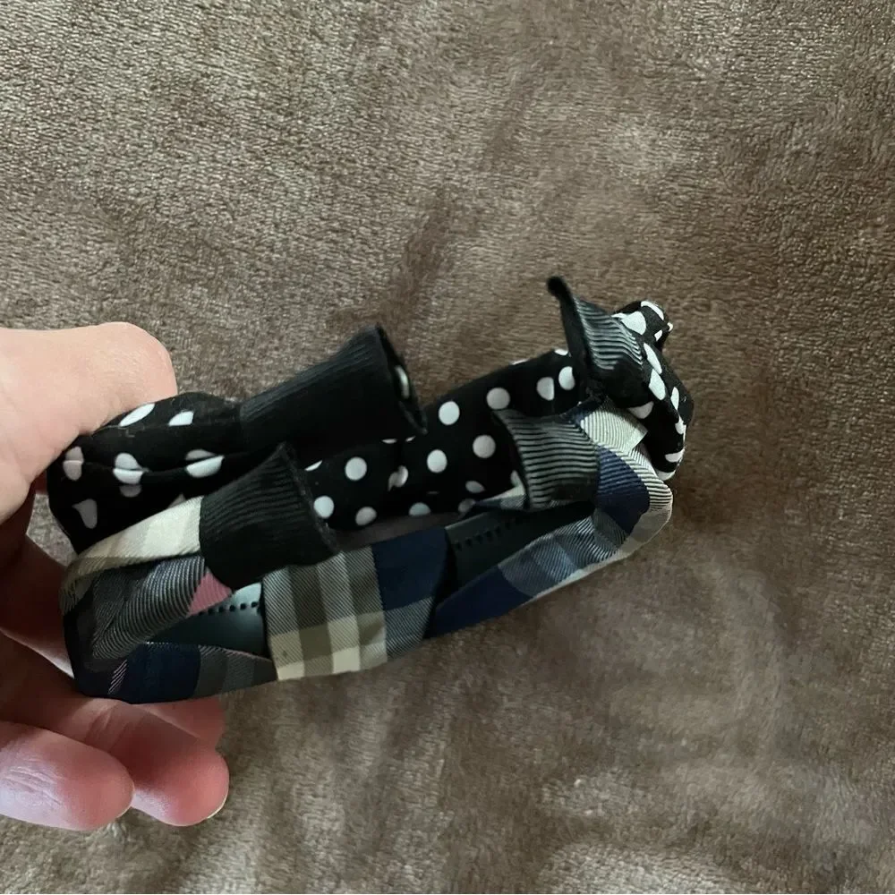 Set of Girls 2 Polka Dot and Plaid Headbands
